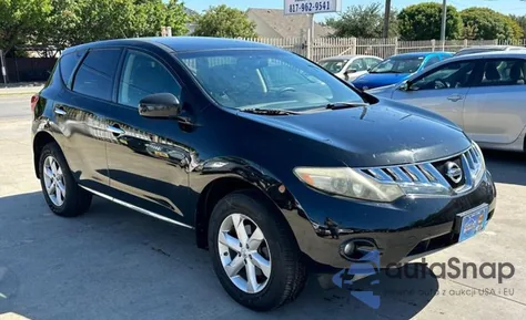 2009 Nissan Murano S z USA, uszkodzony, nr VIN JN8AZ18W09W140752